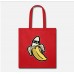 Banana Sunglasses Cool Red Tote Bag